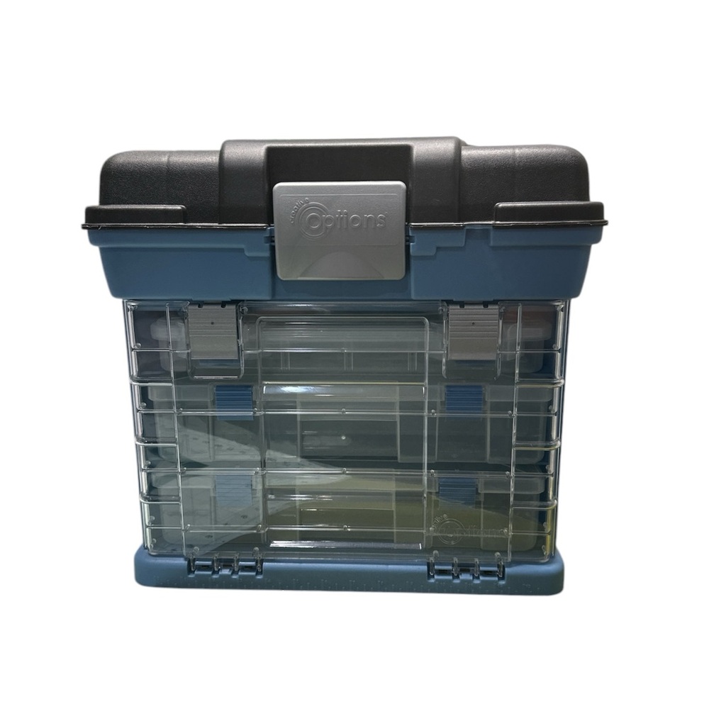 Pristine Condition Creative Options craft storage.